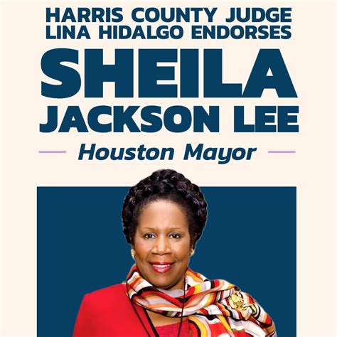 sheila jackson for mayor